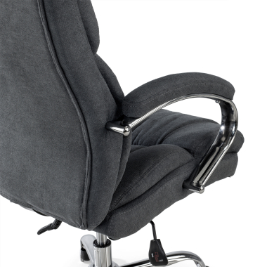 fauteuil de bureau noir harmony tissu accoudoirs rembourres 5