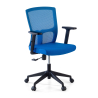 Chaise de Bureau Pivot, pivotante, accoudoirs réglables, en maille