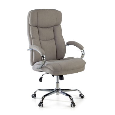 fauteuil de bureau gris harmony tissu accoudoirs rembourres 1