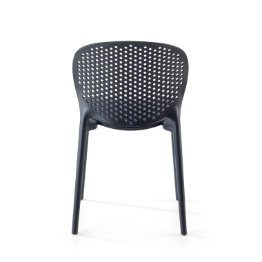 chaise de conference anthracite tango plastique sans accoudoirs 6
