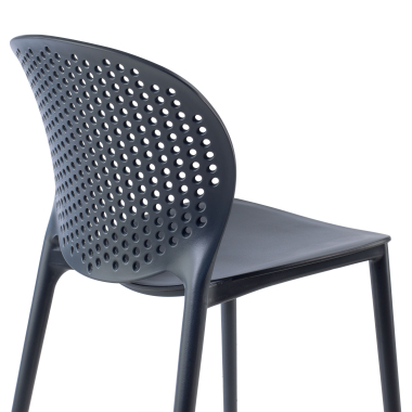 chaise de conference anthracite tango plastique sans accoudoirs 3