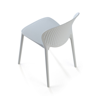 chaise de conference blanc tango plastique sans accoudoirs 8