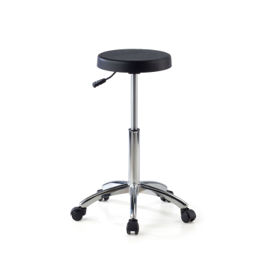 tabouret datelier et de laboratoire noir hana plastique sans accoudoirs 3