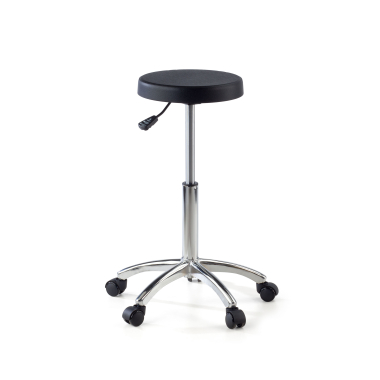 tabouret datelier et de laboratoire noir hana plastique sans accoudoirs 8