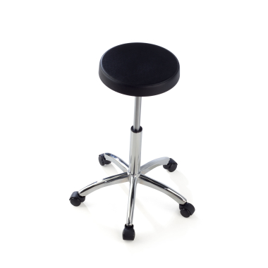 tabouret datelier et de laboratoire noir hana plastique sans accoudoirs 7