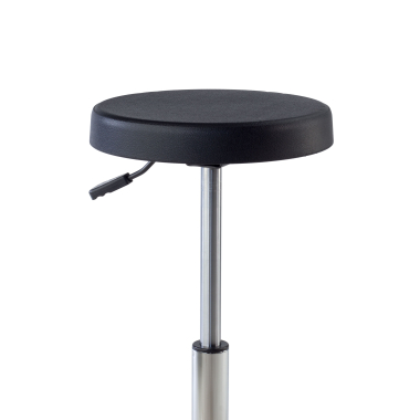 tabouret datelier et de laboratoire noir hana plastique sans accoudoirs 4