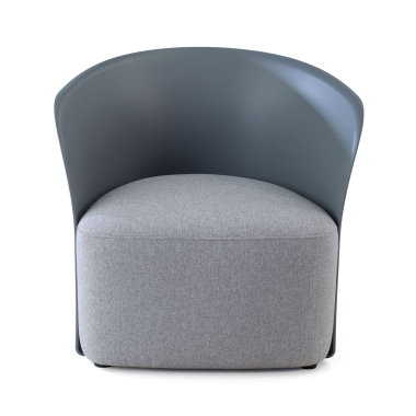 chaise salle d attente gris duomo tissu accoudoirs fixes 3