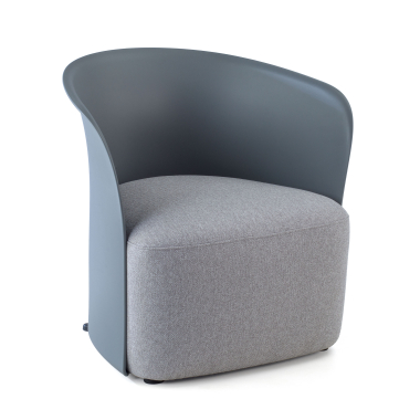 chaise salle d attente gris duomo tissu accoudoirs fixes 1