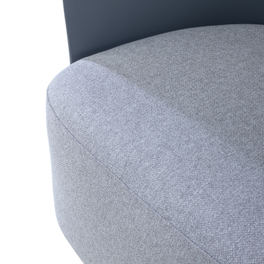 chaise salle d attente gris duomo tissu accoudoirs fixes 6