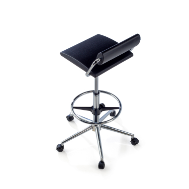 tabouret datelier et de laboratoire noir sans bras plastique sans accoudoirs 8