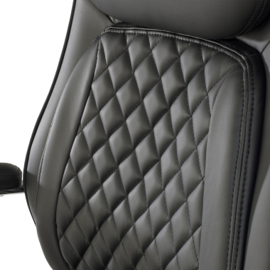fauteuil de bureau noir rodas simil cuir accoudoirs rembourres 7