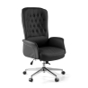 Fauteuil de bureau classique Ankara, capitonnage