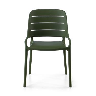chaise de conference vert sans bras plastique sans accoudoirs 5