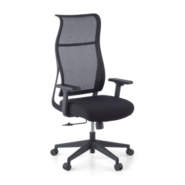 chaise ergonomique noir stay maille accoudoirs mobiles 1