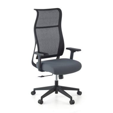 chaise ergonomique gris stay maille accoudoirs mobiles 1