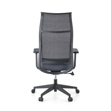 chaise ergonomique gris stay maille accoudoirs mobiles 9