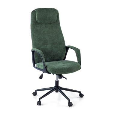 fauteuil de bureau vert denmark tissu accoudoirs rembourres appui tete 1