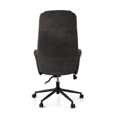 fauteuil de bureau anthracite denmark tissu accoudoirs rembourres appui tete 10