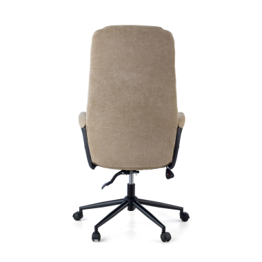 fauteuil de bureau beige denmark tissu accoudoirs rembourres appui tete 10