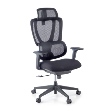Chaise ergonomique Essenza, accoudoirs 3D, soutien lombaire réglable