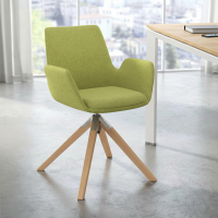 Chaise Scandinave Glamm, Pieds en Bois, Certifiée