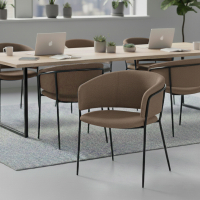Chaise Salle d'Attente Margot, dossier enveloppant