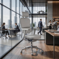 Chaise Ergonomique Ergohuman Elite, cuir naturel