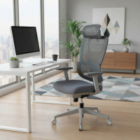 Chaise ergonomique Essenza, accoudoirs 3D, soutien lombaire réglable