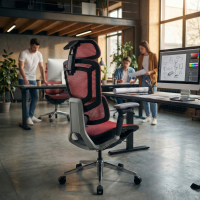 Chaise de Bureau Ergonomique Valkyr, dossier auto-adaptable