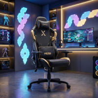 Chaise Gaming Hero, coussin lombaire et cervical