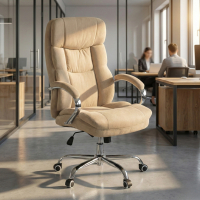 Chaise de bureau en tissu Harmony, rembourrée