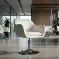 Fauteuil de Salle d'Attente Space, pivotant, Similicuir