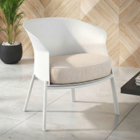 Fauteuil Salle d'Attente Winnie, pieds en métal