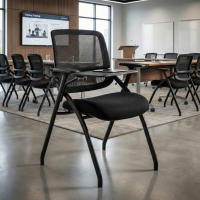 Chaise avec tablette Smart, formation, pliable