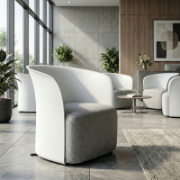 Fauteuil d’accueil Duomo, design moderne