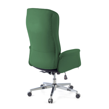 fauteuil de bureau vert ankara simil cuir accoudoirs rembourres 8
