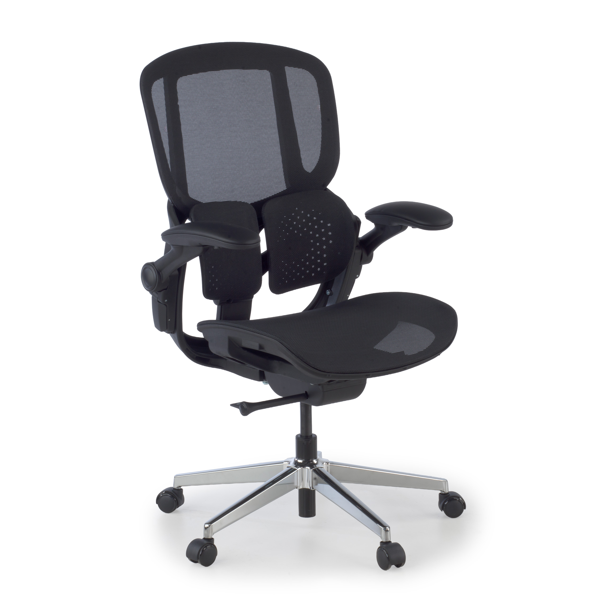 Chaise ergonomique Erghos One, orthopédique, double soutien lombaire