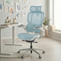 Chaise ergonomique avec appui-tête Erghos One, orthopédique, double soutien lombaire