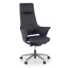 Fauteuil de bureau design Dortmund, mécanisme relax, aluminium