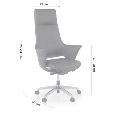 fauteuil de bureau noir dortmund simil cuir accoudoirs rembourres 14