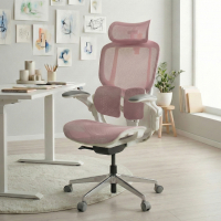 Chaise ergonomique avec appui-tête Erghos One, orthopédique, double soutien lombaire