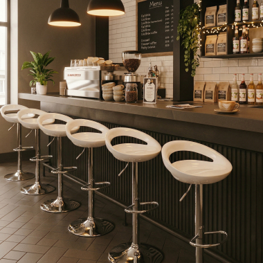 tabouret de bar blanc danko plastique sans accoudoirs 2