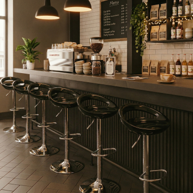 tabouret de bar noir danko plastique sans accoudoirs 2