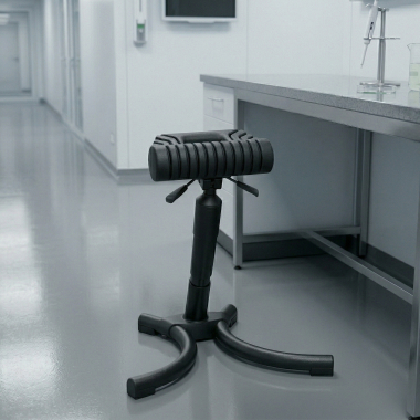 tabouret datelier et de laboratoire noir travail 12 plastique sans accoudoirs 2