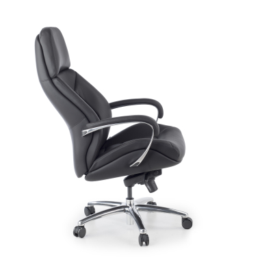 fauteuil de bureau noir regent simil cuir accoudoirs rembourres 8