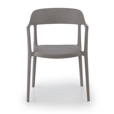 chaise de conference gris riga plastique sans accoudoirs 3