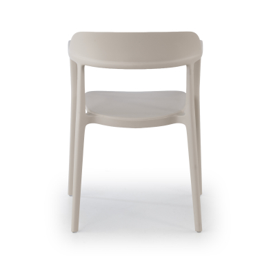 chaise de conference beige riga plastique sans accoudoirs 8
