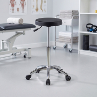 Tabouret de travail bas à roulettes Hana
