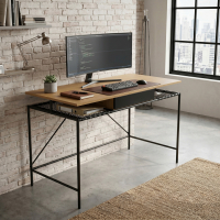 Bureau pour ordinateur Kesia, style industriel