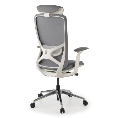 chaise ergonomique gris gemini tissu accoudoirs reglables 4d 11